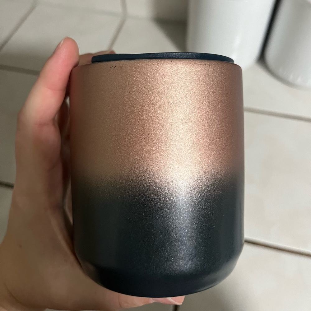 Starbucks hot coffee cup tumbler navy pink mug - Picture 2 of 7